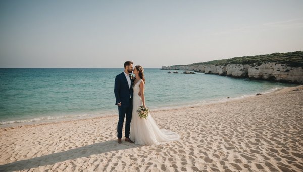 Les plages paradisiaques des pouilles pour un mariage inoubliable